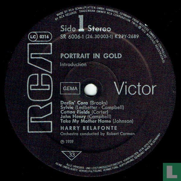 Portrait in Gold