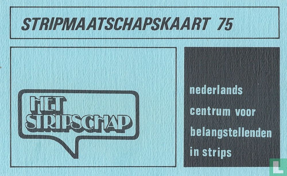 Stripmaatschapskaart 75