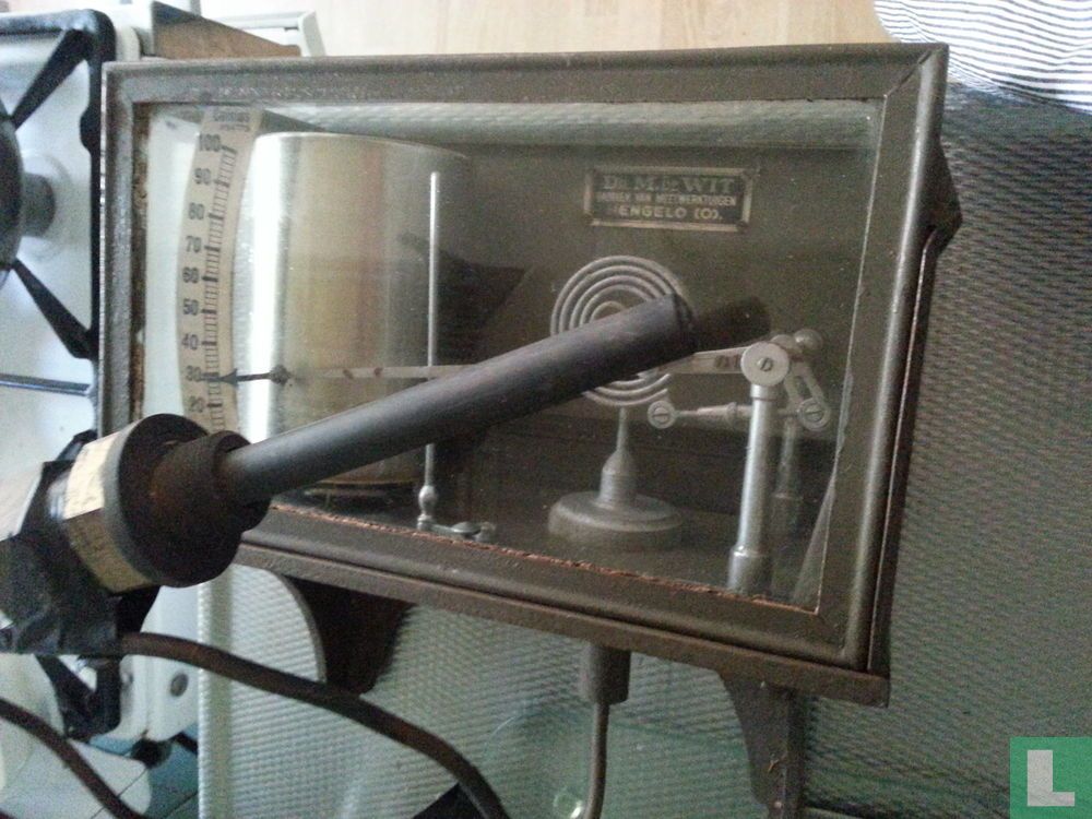 Antikes Industrie-Thermometer