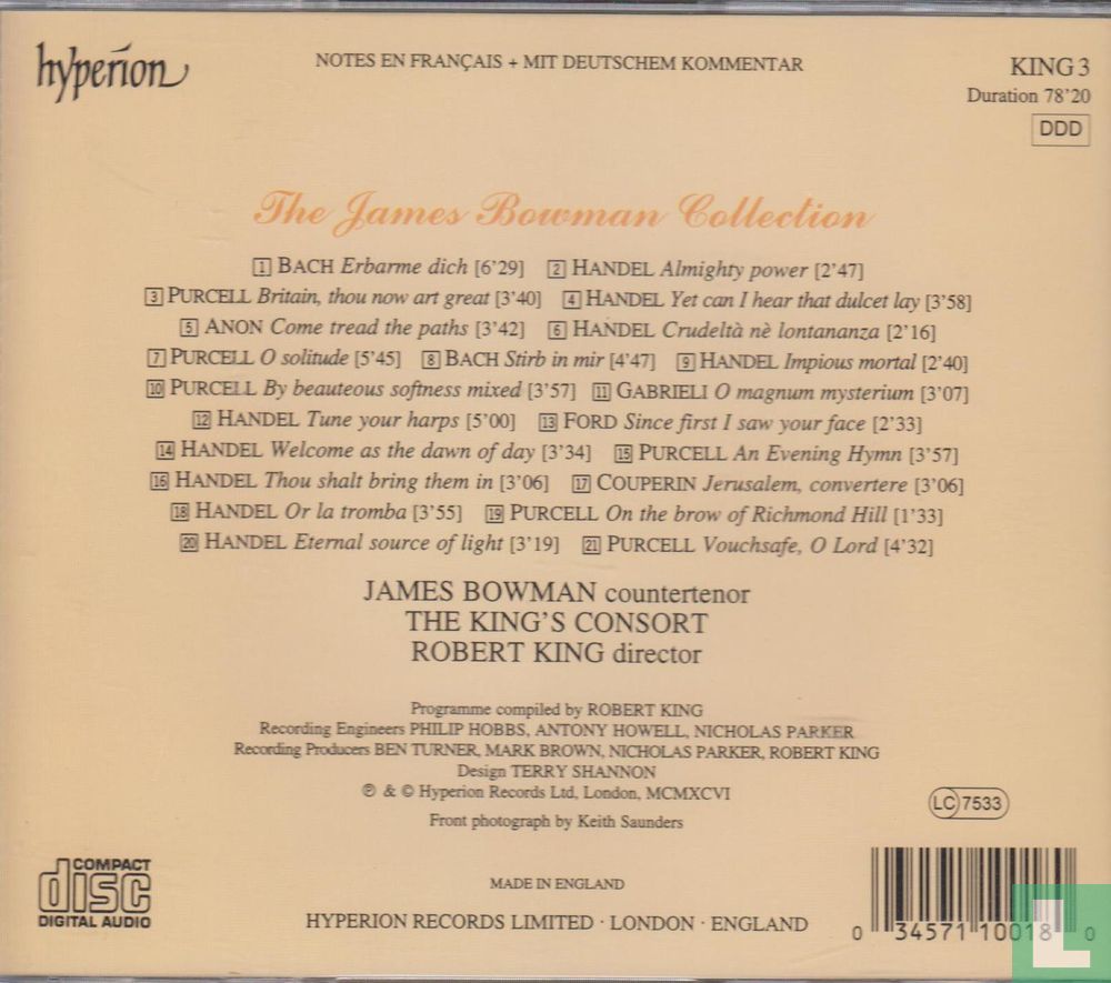 The James Bowman collection