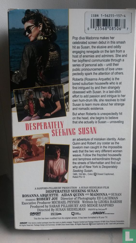 Desperately Seeking Susan