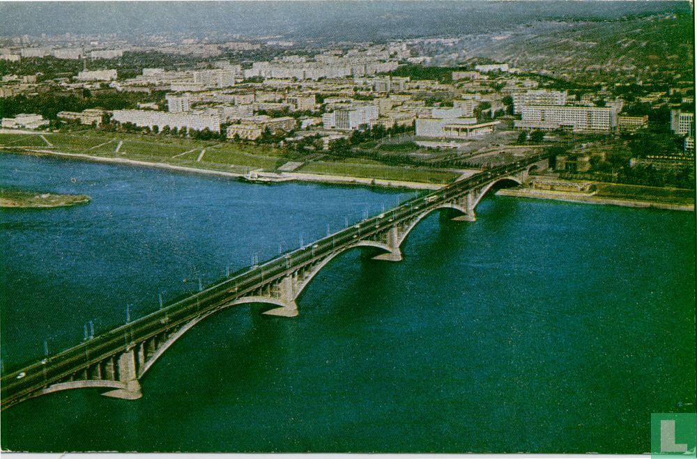 Brug over Jenisej