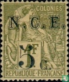 Allegory, overprinted