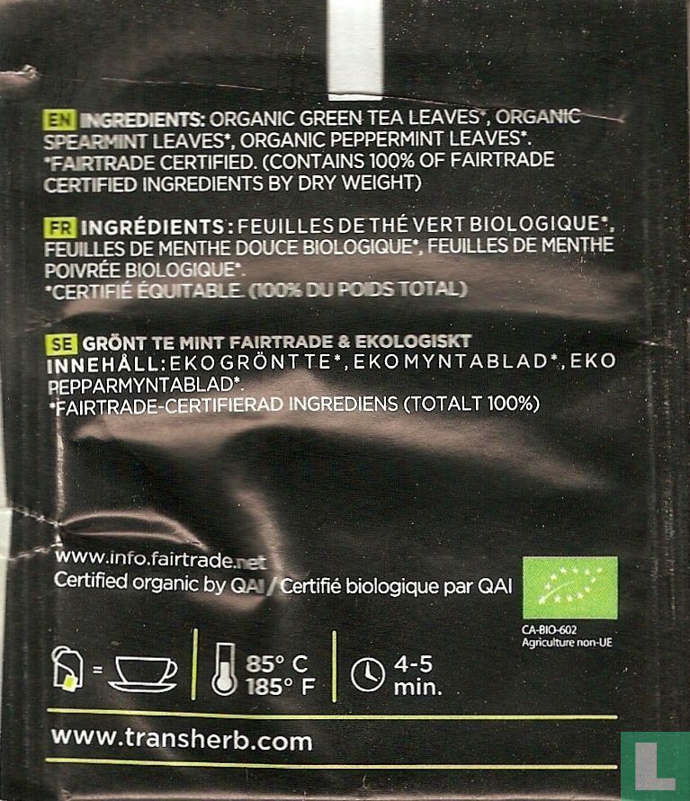Mint Green Tea