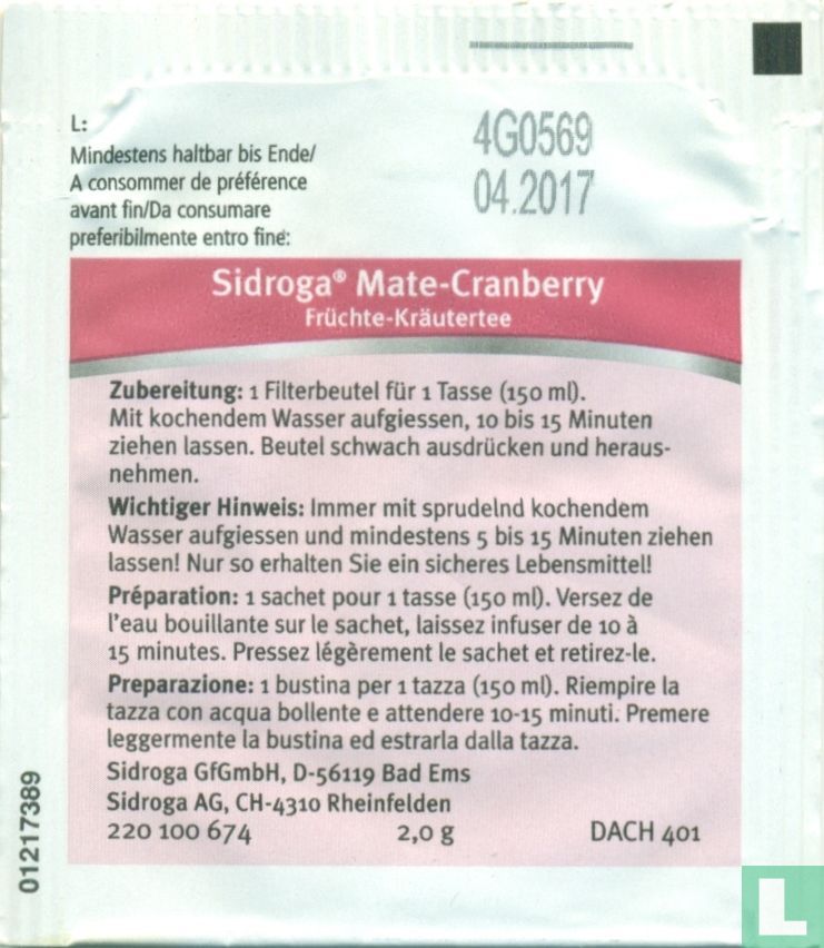 Mate-Cranberry