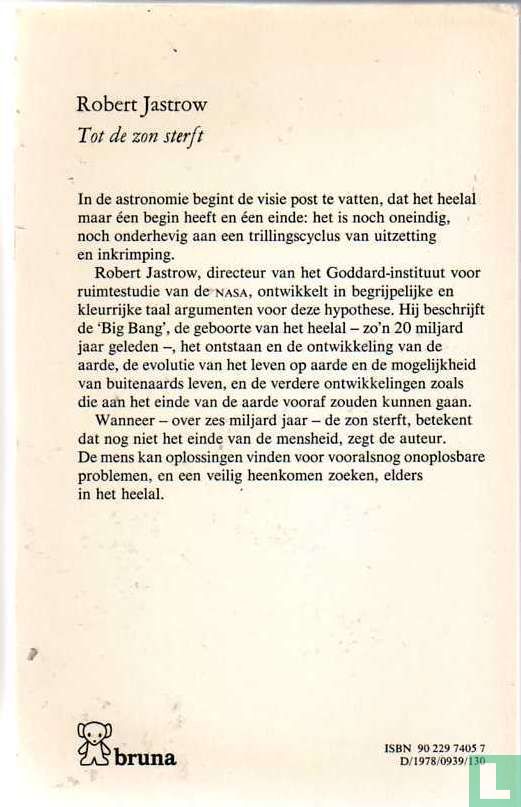 Tot de zon sterft
