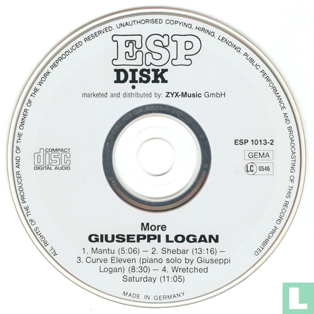 More Giuseppi Logan