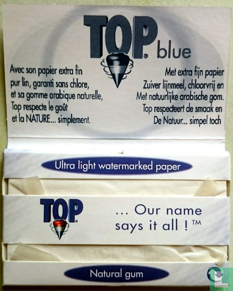 Top Double Booklet Blue