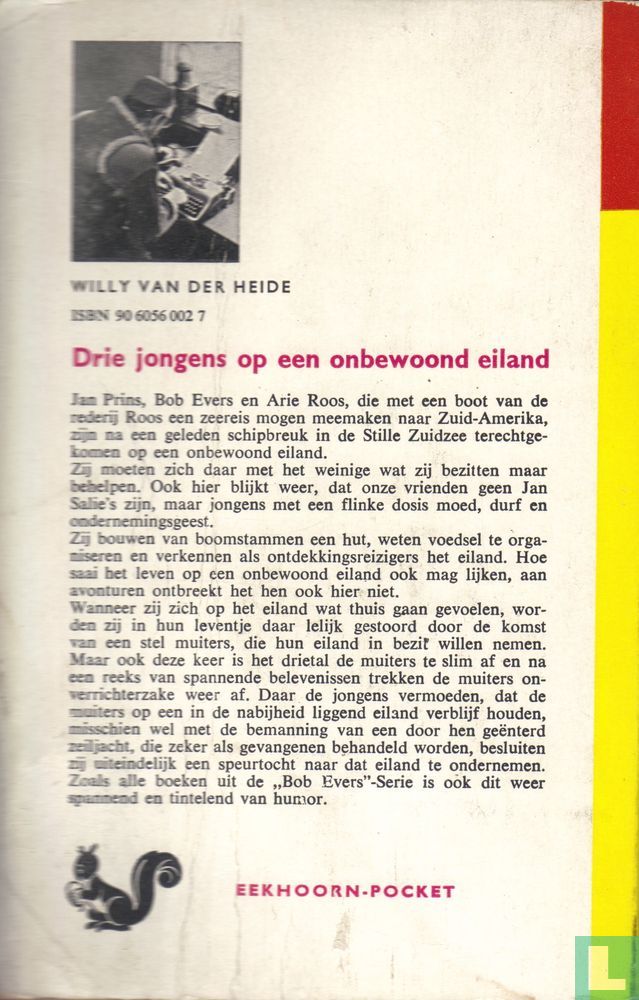 Drie jongens op een onbewoond eiland