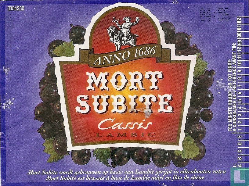 Mort Subite Cassis 37,5cl
