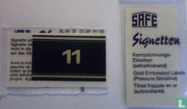 SAFE - Signette "11"