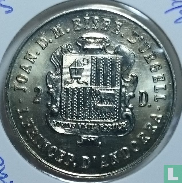 Andorra 2 Diner 1987 "Tennis neue olympische Disziplin"