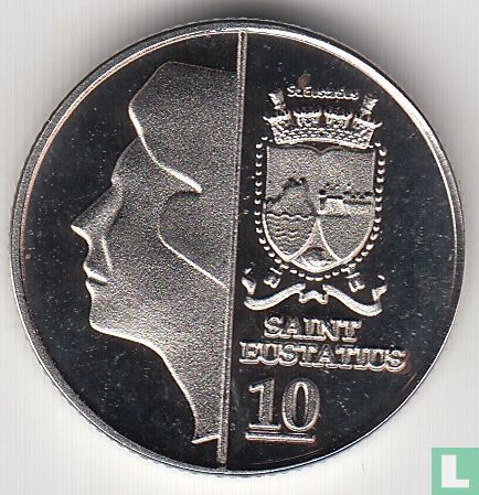 St. Eustatius 10 cents 2011