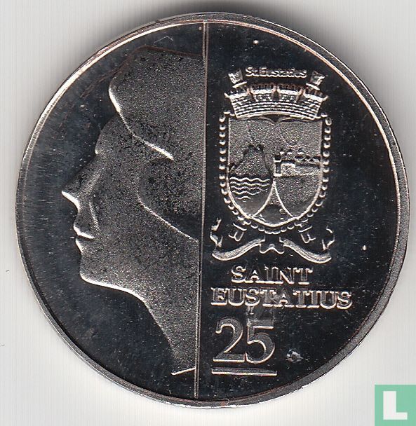 St. Eustatius 25 cents 2011