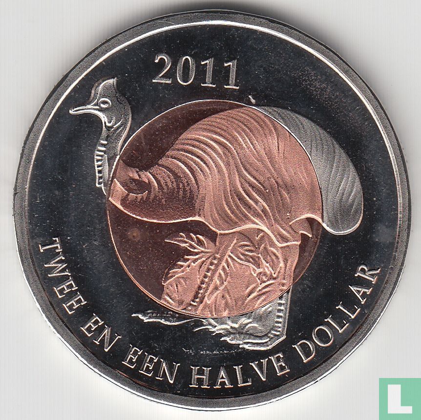 Saba 2½ dollars 2011