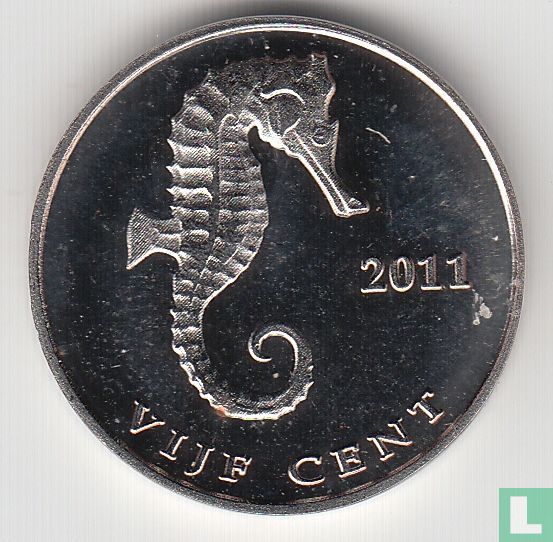 St. Eustatius 5 cents 2011