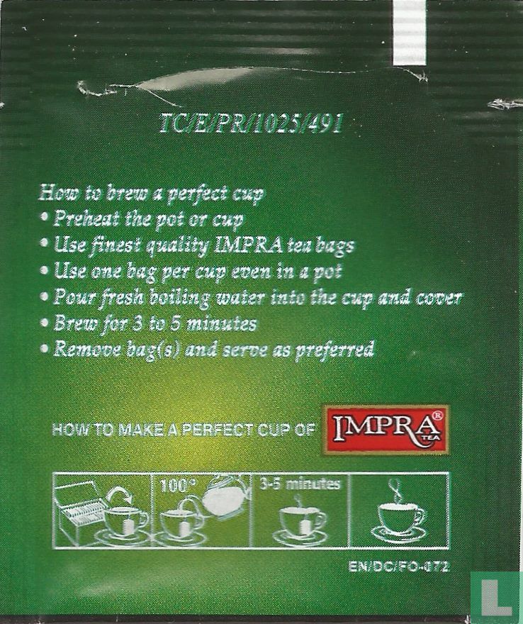 Green Tea & Aniseed