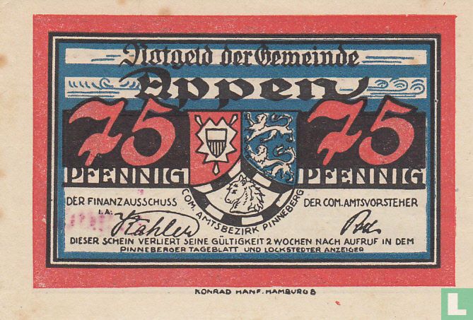 Appen, Gemeinde 75 Pennig