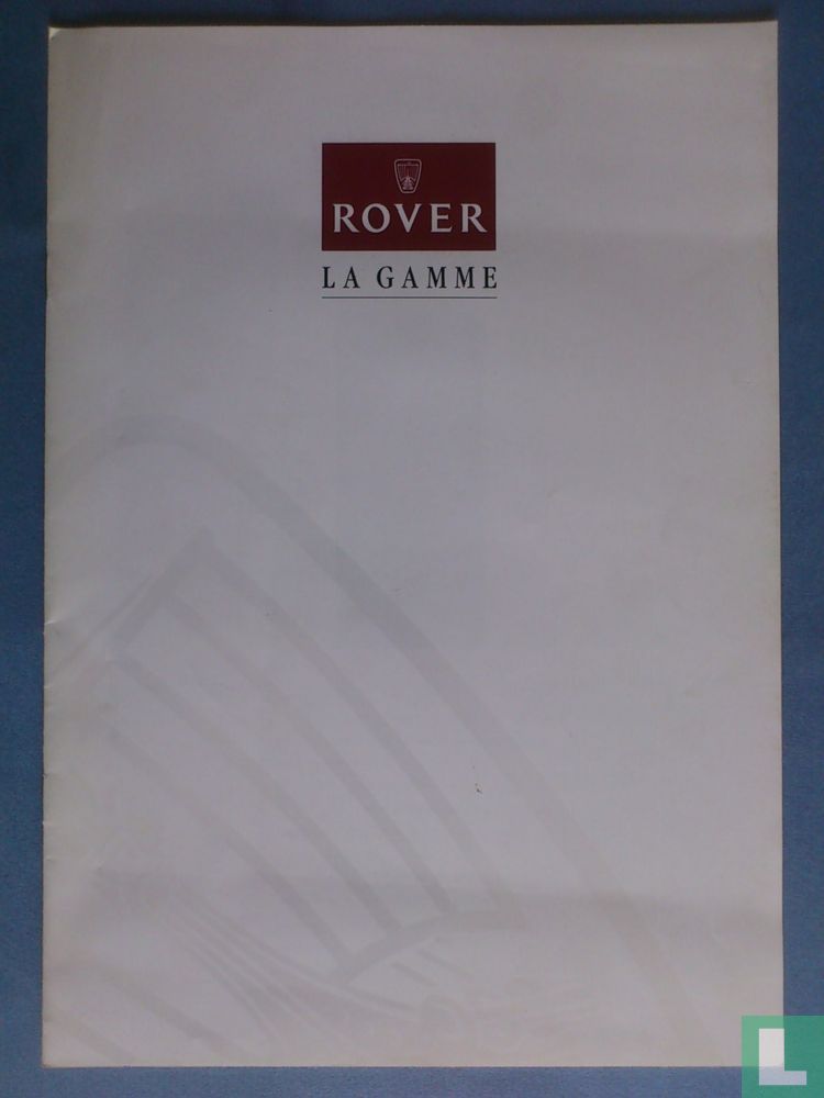 Rover : la gamme