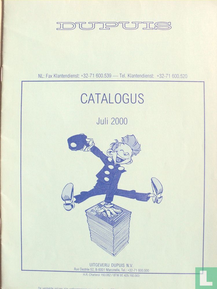 Catalogus juli 2000