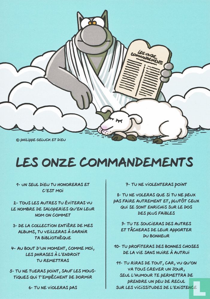 Le Bible selon le Chat