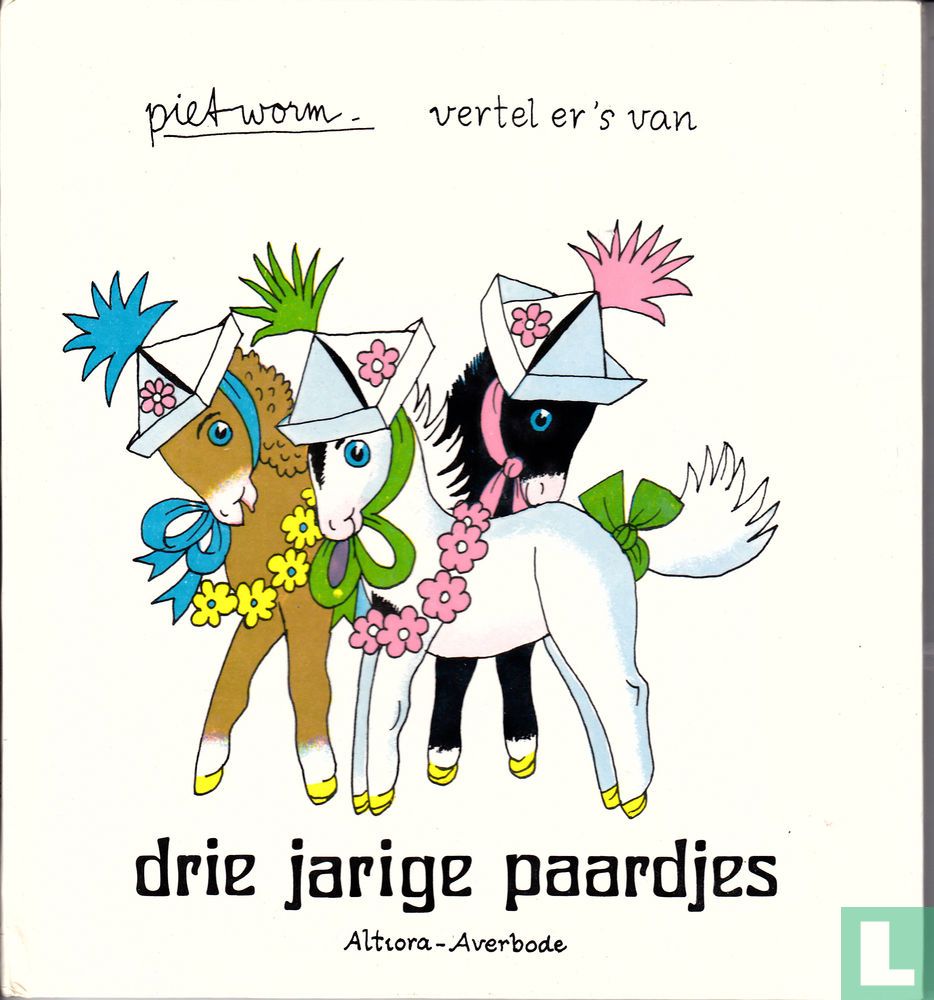 Drie jarige paardjes