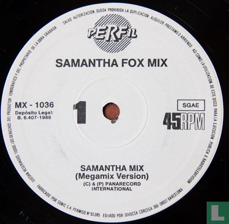Samantha Fox Mix