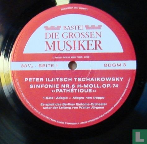 Peter Iljitsch Tschaikowsky III