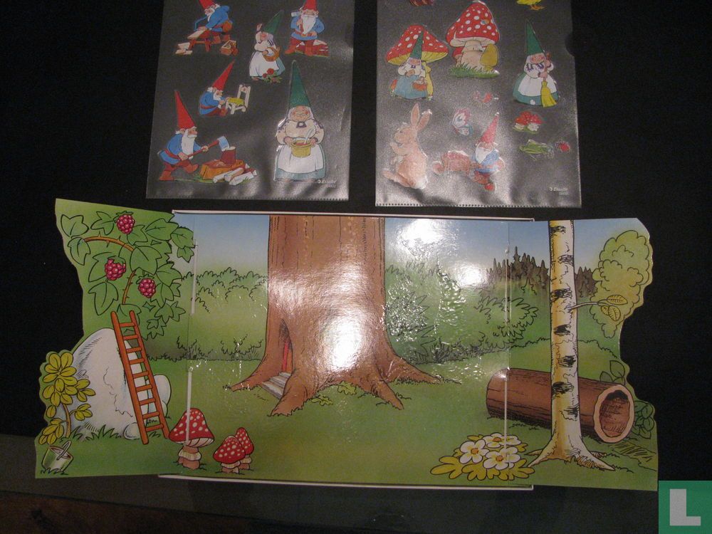 David de Kabouter Panorama Plastic Plak