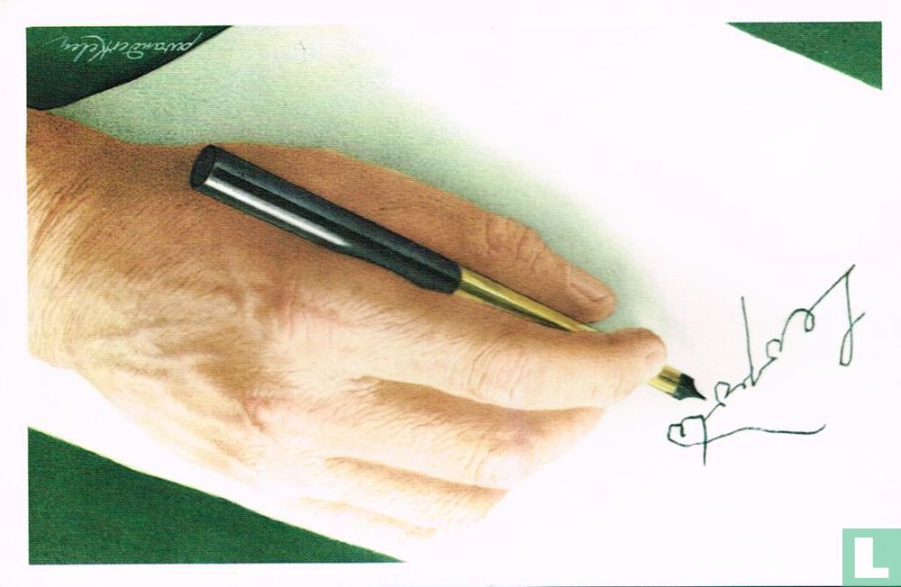 De laatste handtekening