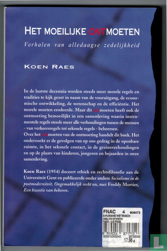 Het moeilijke ontmoeten