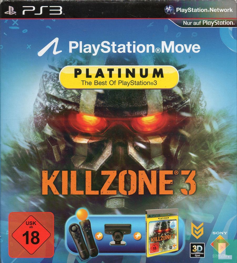 Playstation Move: Killzone 3 (Platinum)