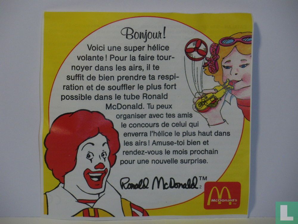 jeu de l'hélice