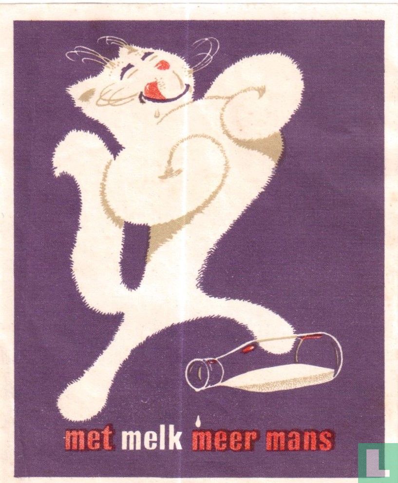 Met melk meer mans