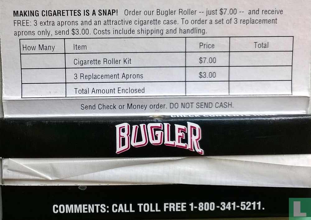 BUGLER 1.0 SIZE 