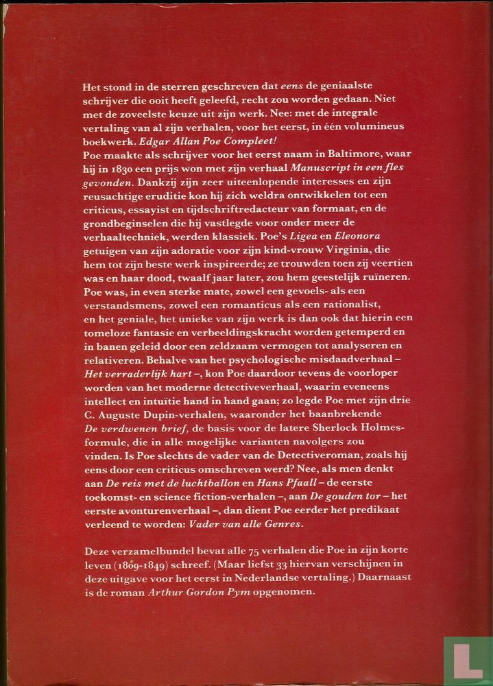 Edgar Allan Poe Compleet