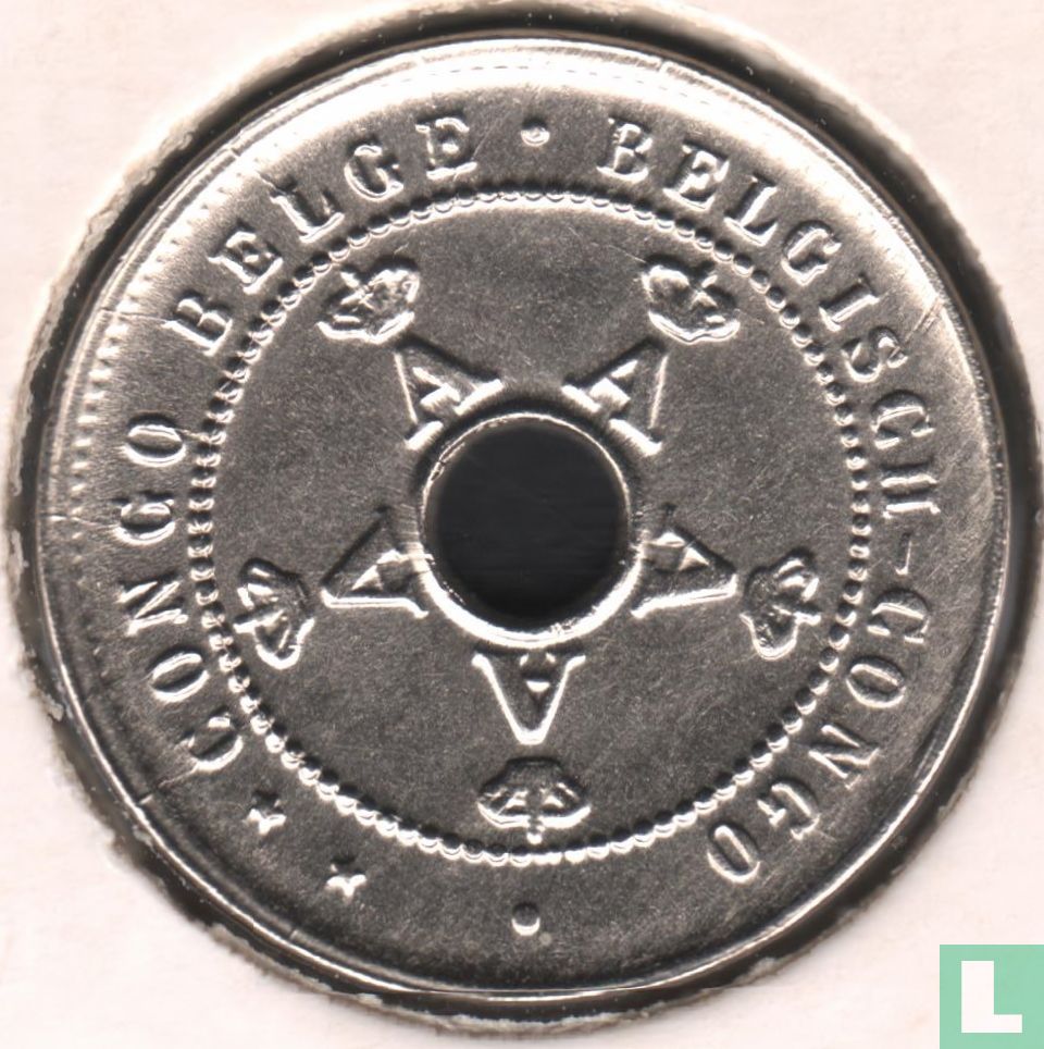 Belgian Congo 5 centimes 1925