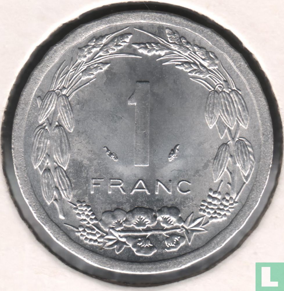 Central African States 1 franc 1976