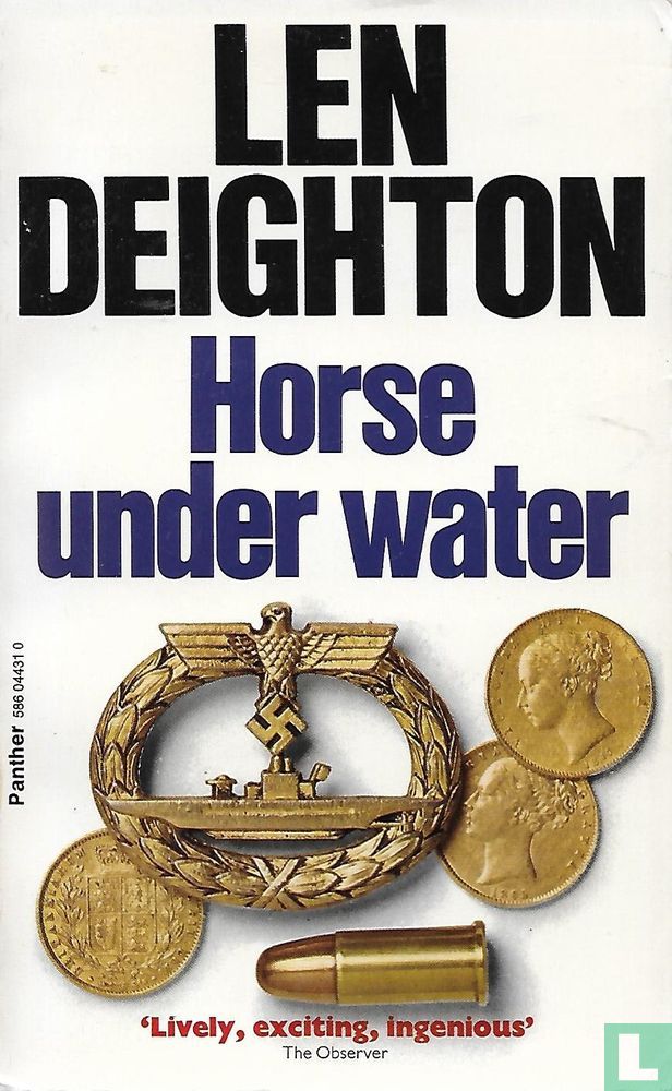 Horse under water
