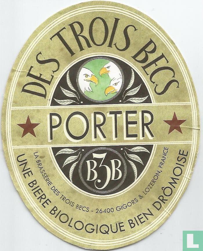 Des Trois Becs Porter