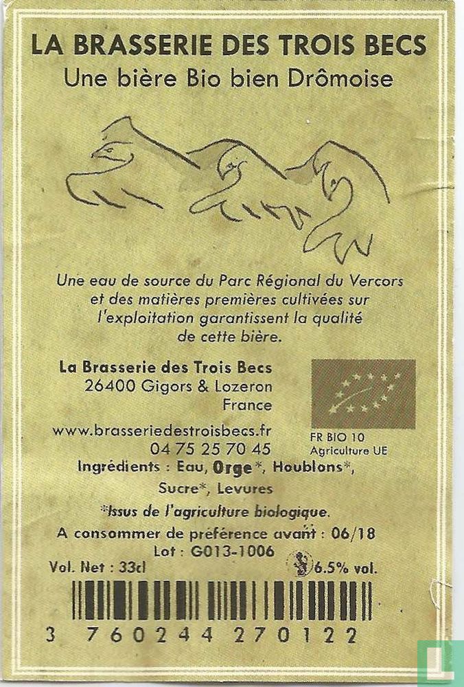 Des Trois Becs Porter