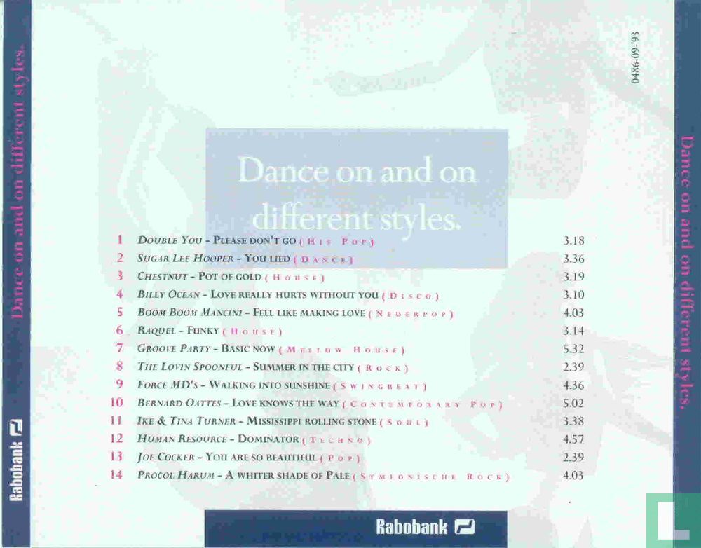 Dance on and on Different Styles