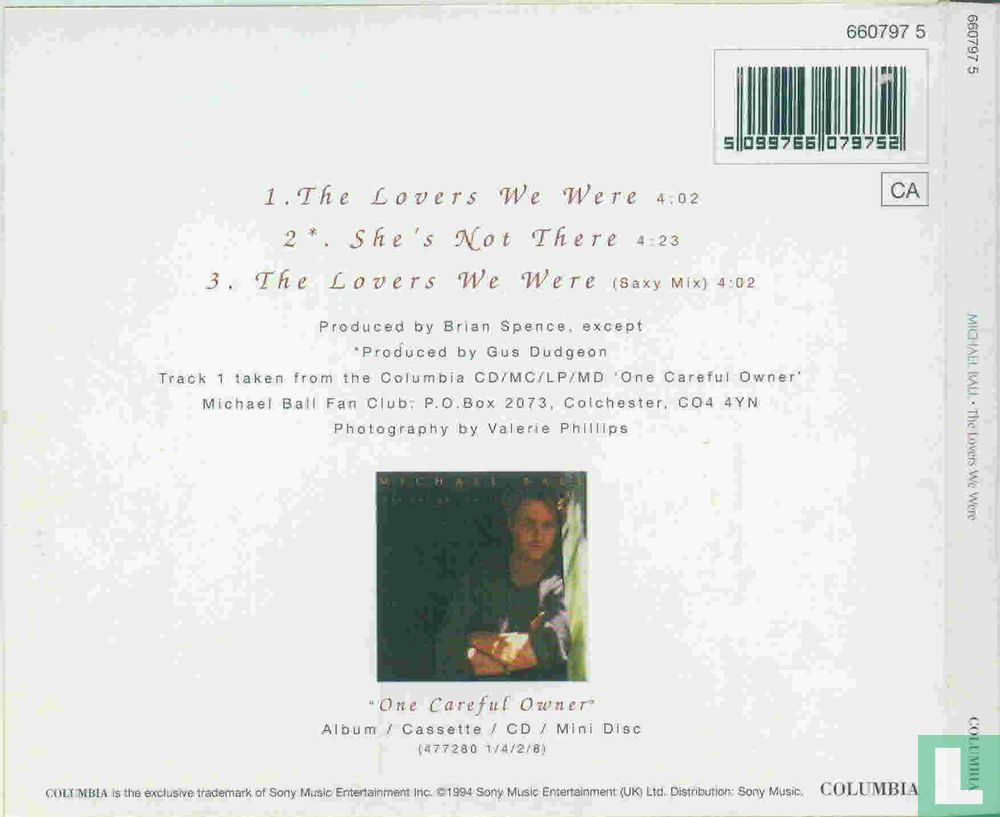 The Lovers We Were