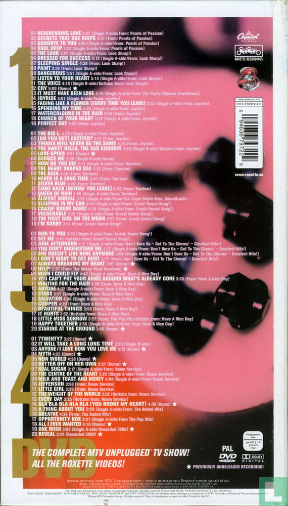 The Roxbox Roxette 86-06
