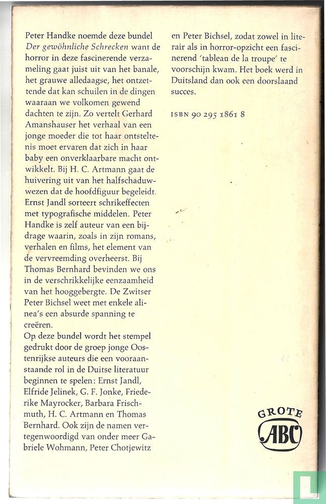Handke's Horror