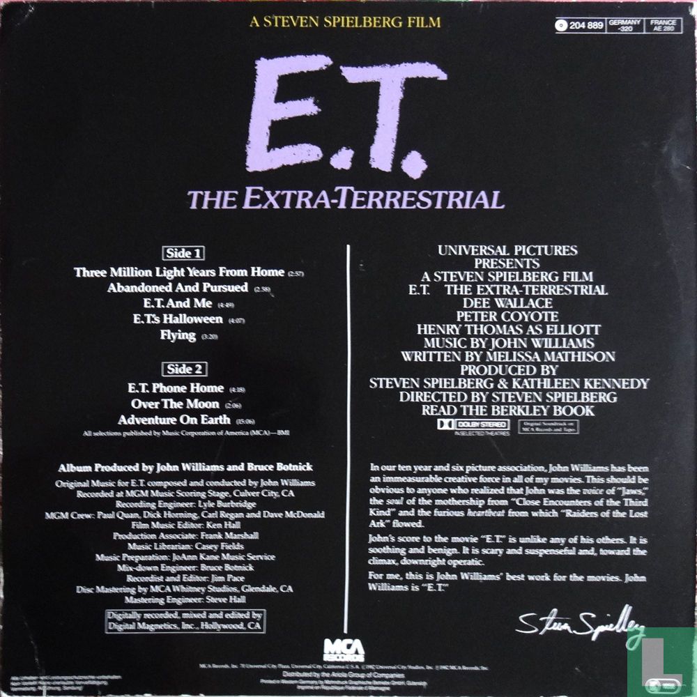 E.T. the Extra-Terrestrial