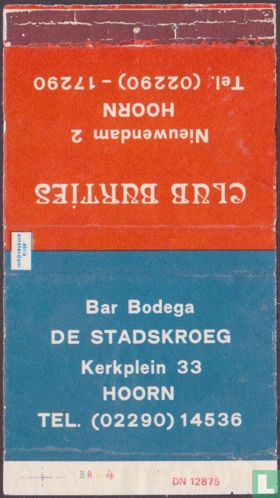 De Stadskroeg Bar Bodega