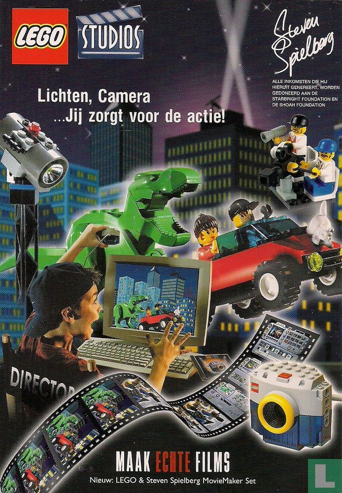 1710b - Lego Studios "Lichten, Camera..."
