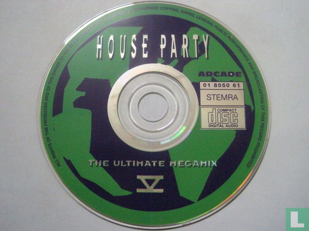 House Party V - The Ultimate Megamix CD 01 8050 61 (1993