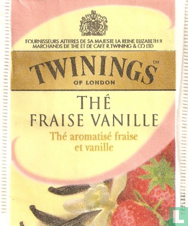Thé aromatisé vanille Twinings
